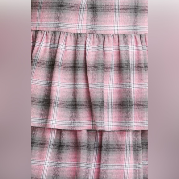 Likely Paretti Plaid Smock Cotton Sundress Pink Multi Size 12 - Picture 4 of 15